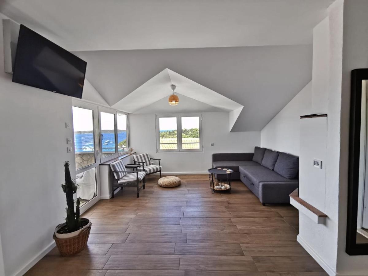 Spectacular Penthouse Suite In Hvar Centre Хвар Экстерьер фото