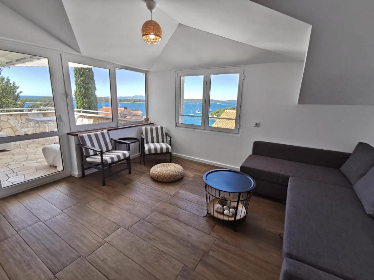 Spectacular Penthouse Suite In Hvar Centre Хвар Экстерьер фото